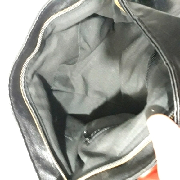 Stone Mountain USA Black Crossbody Bag Multiples Zippered Pockets - Picture 8 of 12